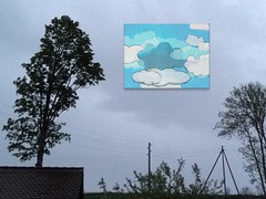 View of Simply clouds - Saturday, 28 May 2016 - 20:55 GMT+0200 - Photo of Les Écorces