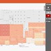 Floor Plan Data Navigator displaying temperature data overlay by location
