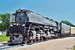 Union Pacific Locomotive 3977, Cody Park, North Platte, Nebraska