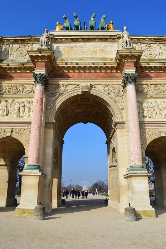 Paris Fransa Seyahat Gezi Rehberi Arc de Triomphe du Carrousel