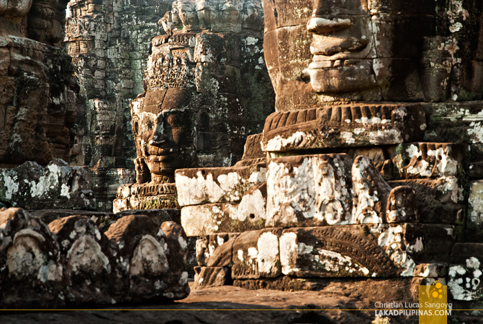 Bayon in Angkor Thom, Siem Reap