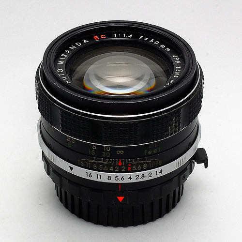 カメラ レンズ(単焦点) tokinon 50/1,4 - Standard Lens collection. : AUTO MIRANDA EC 1:1.4 