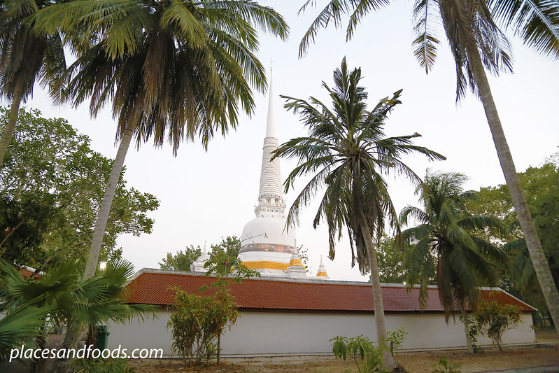 Wat Khien Bang Kaeo Phatthalung temple with trees