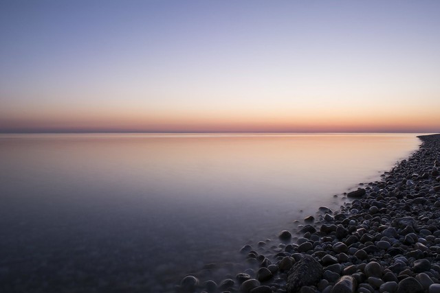 Sunrise at Cedar Beach, Long Island