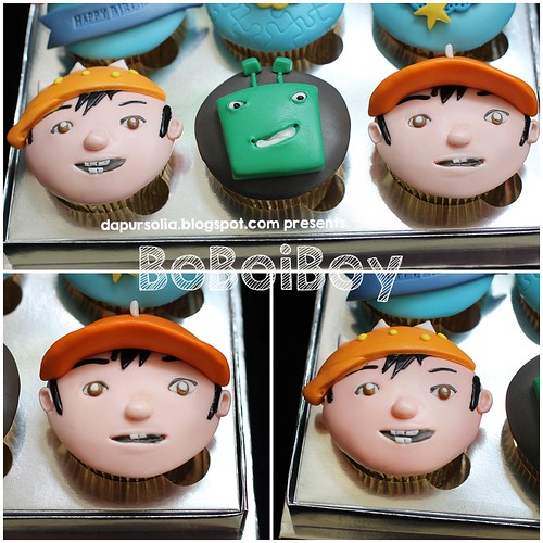 BoBoiBoy Cupcake Set