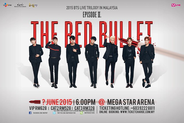 2015 BTS LIVE TRIOLOGY IN MALAYSIA “EPISODE II.THE RED BULLET”