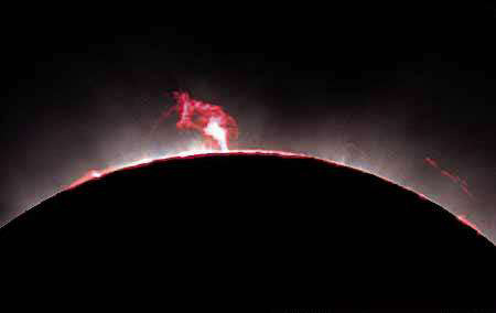 Eclipse Prominences