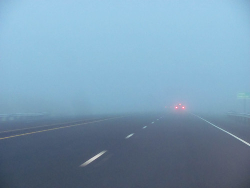 usa fog oregon highway unitedstates taillights weston oregonfromamovingcar