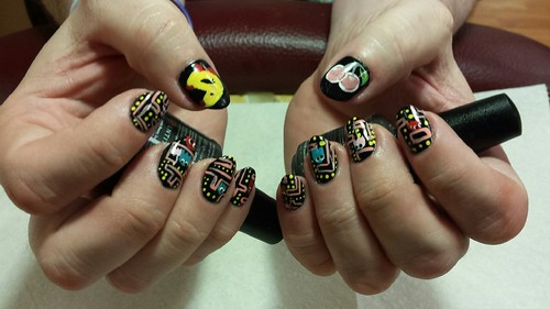 Ms. Pac-Man nails!