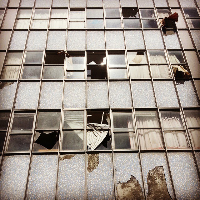 Broken Windows #newzealand #aotearoa #christchurch #eqnz #demolition