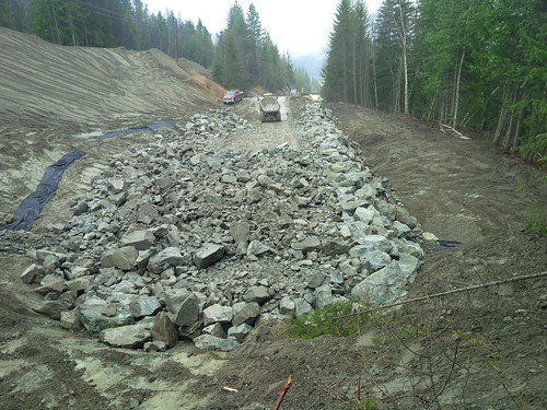 slide mudslide roadrepair highway6 needlesferry