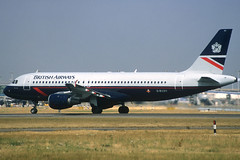 British Airways A320-211 G-BUSH LHR 12/08/1995