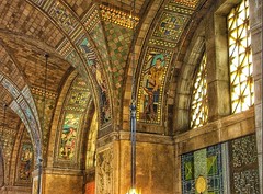 Lincoln Nebraska  ~ State Capitol Interior Rotunda ~  Mosaic  Murals