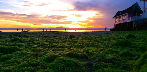 sunset sunsets beaches samboan