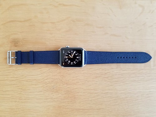 Apple Watchの交換レザーストラップ『エルメス（Hermès）シンプル 