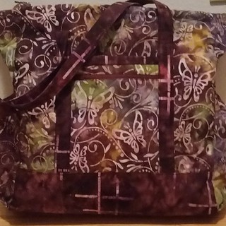 Finished my modified professional tote last week for my cruise carry on. Just 2.5 weeks!