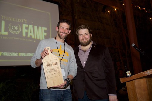 Jake Dell, Owner accepts award for Katz's Delicatessen_Photo Credit Thrillist
