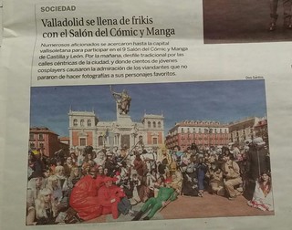 9º Salón del Cómic y Manga de Castilla y León. en los medios