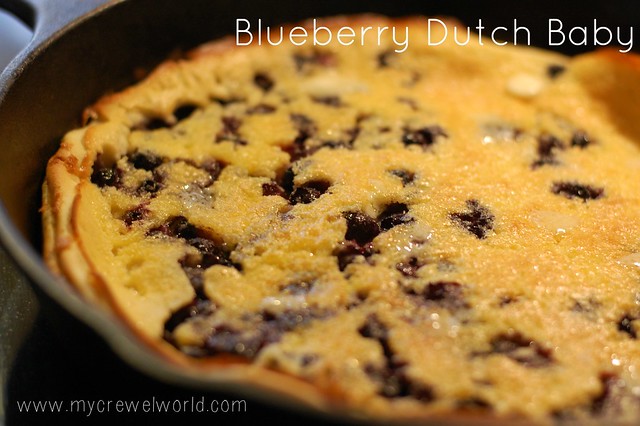 Blueberry Dutch Baby