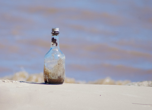 Bottle in the Sand