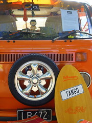 1976 VW Kombi Light Van In Orange