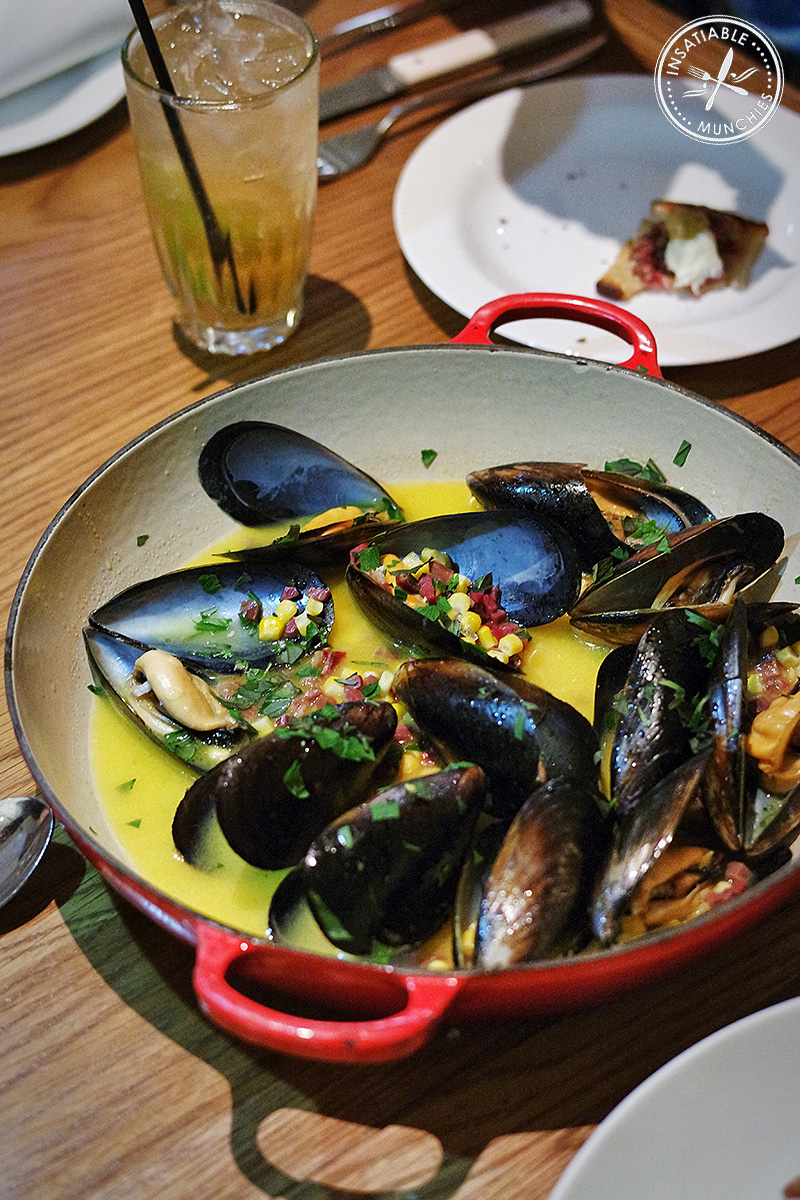 Wood Fired Mussels, from Pei Modern in the Rocks
