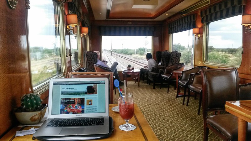 On Board the Blue Train: Travelling in South African Luxury 