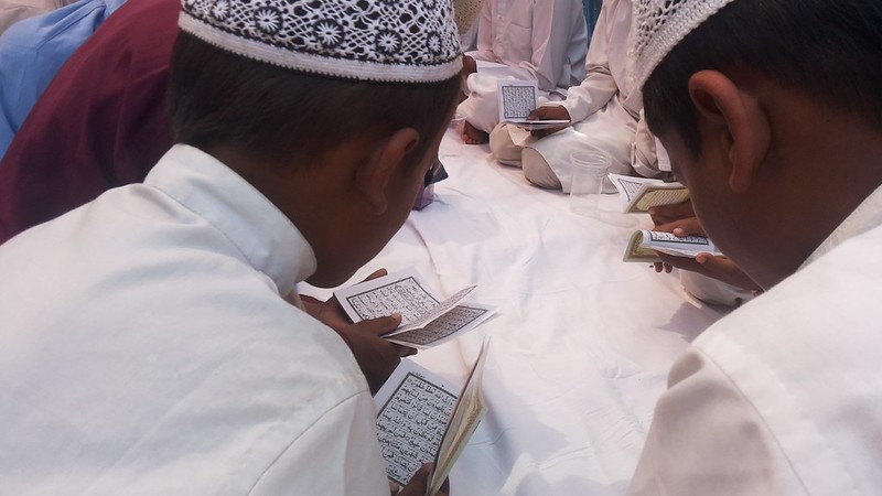 Madrasa students