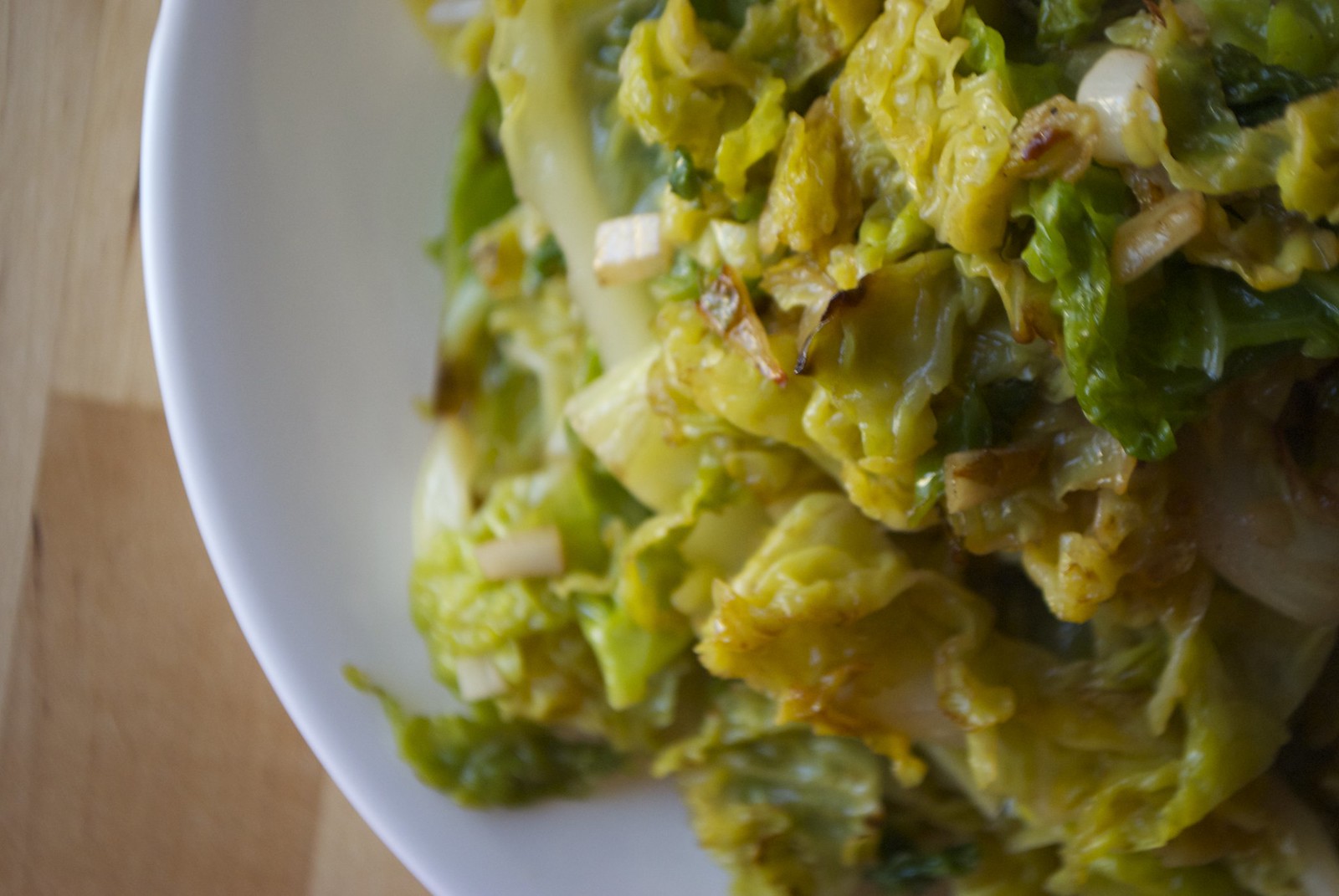 Brown Butter Braised Cabbage