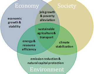綠經濟不僅牽涉社會更與政治有關。圖片提供：梧桐基金會