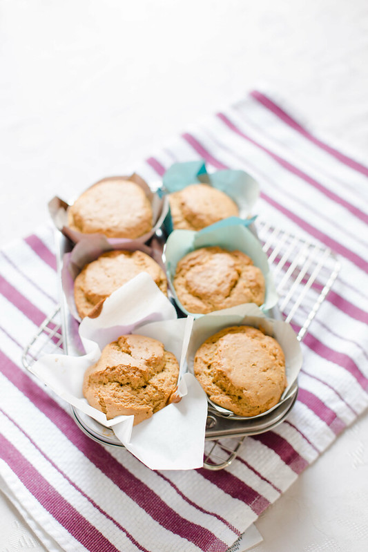 Rose and Pistachio Muffins
