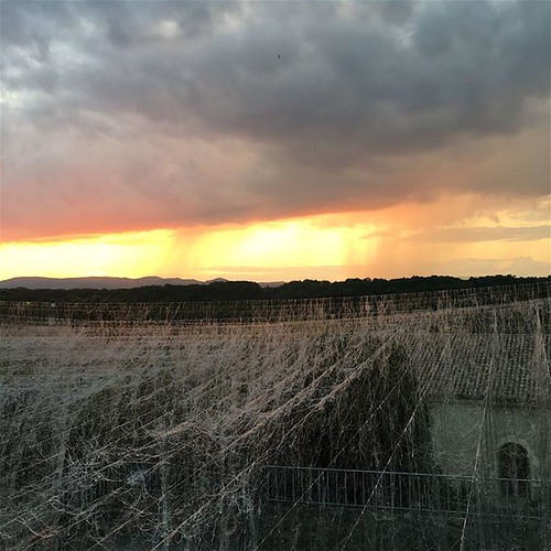 sunset sky landscape lumière trace membrane ligne facebook rhizome création résidence mirmande matière ifttt ridhadhib oohlal’art aérolignes