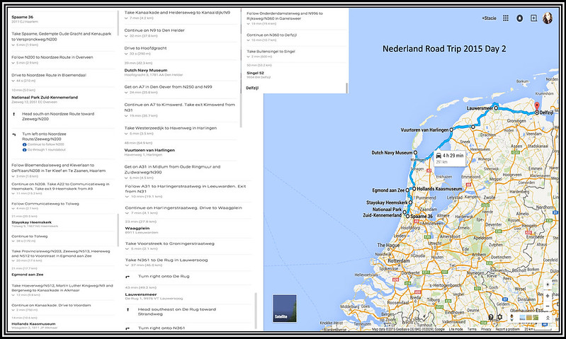 Road Trip Nederland 2015 Map 2