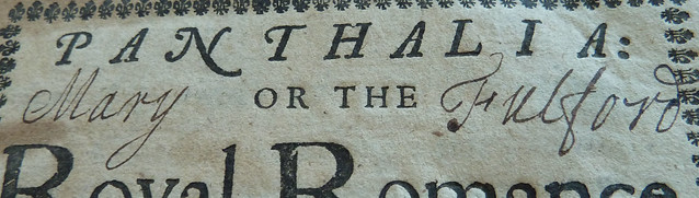 Photo：Inscription from Penn Libraries PR2214.B3 A68 1659 By Provenance Online Project