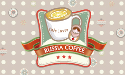 俄羅斯咖啡說明小卡