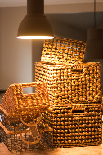 Organize a Kitchen Pantry with Baskets