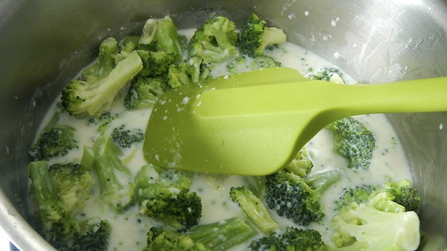 Cheesy Cauliflower Broccoli 9