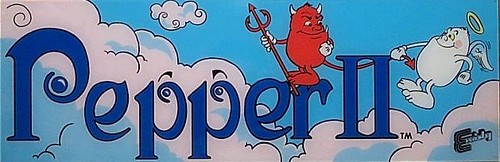 Pepper II Arcade Signage