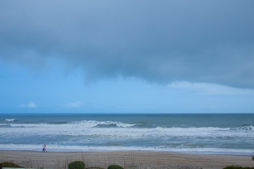 ocean cloud storm beach surf florida ominous indialantic