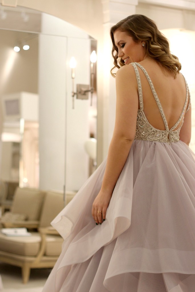 Cinderella Moment with Kleinfeld Bridal | Hayley Paige Gown | #LivingAfterMIdnite