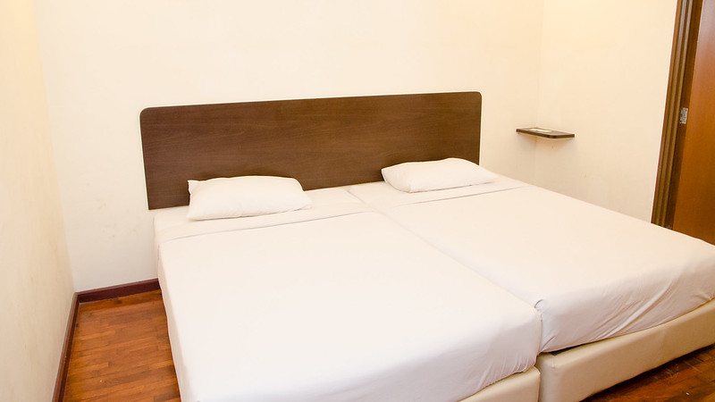 Comfortable bed in Caribbean Bay Resort, Bukit Gambang Resort City