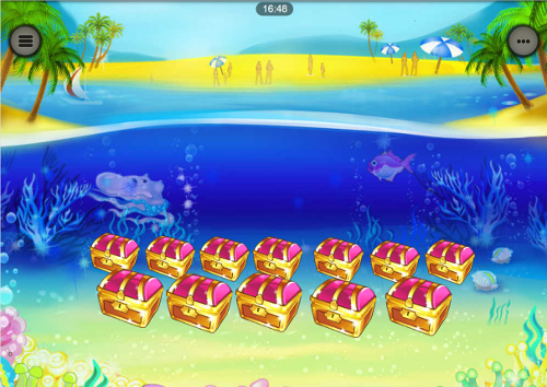free Beach Life Mobile bonus game make your choice