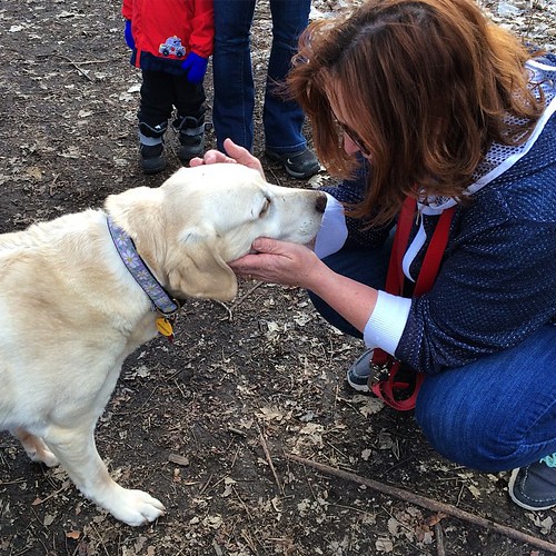 Daisy's good friend, Kellie #dogpark