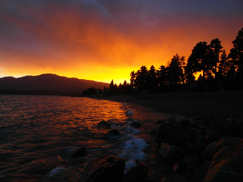 Sunrise at Lake Tekapo, New Zealand