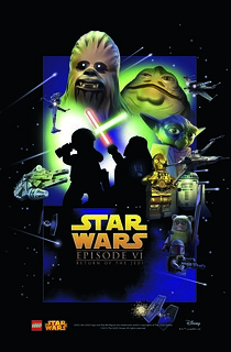 LEGO Star Was Movie Poster - Episode 6