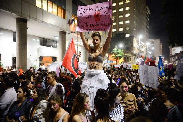 Protestos em várias cidades denunciam a cultura do estupro - Créditos: Tomaz Silva/Agência Brasil