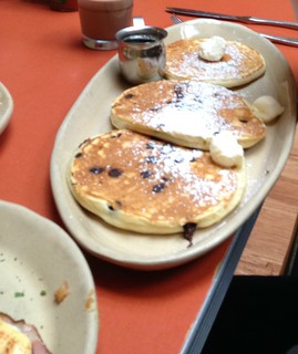 Snooze an A.M. Eatery - Flight of Chocolate Chip Pancakes