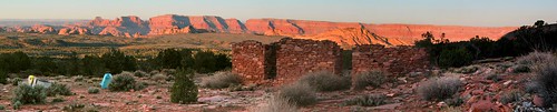 panorama sunrise desert microsoftice rainbowlodgeruins
