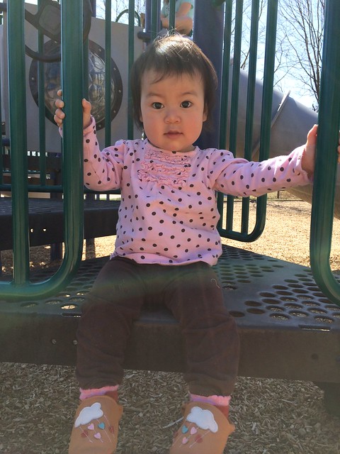 Mirei on the playground