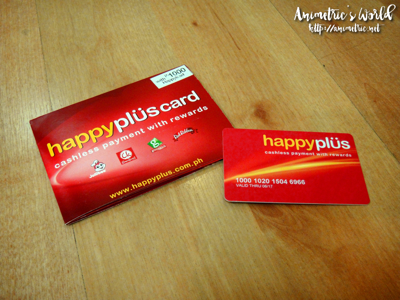 Jollibee Happyplus Card